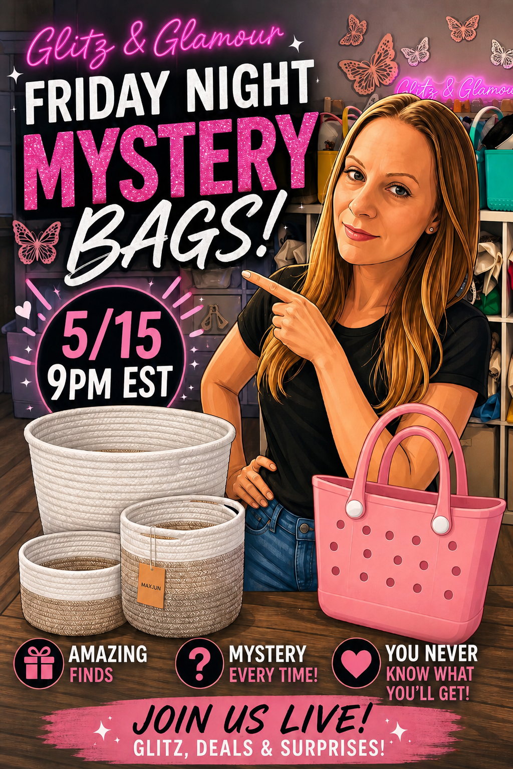 Mystery bags on TikTok live 5/15