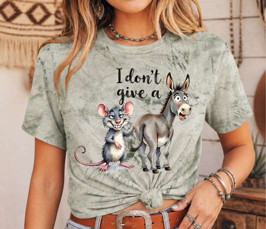 I Don't Give A.... Comfort Colors Tshirt