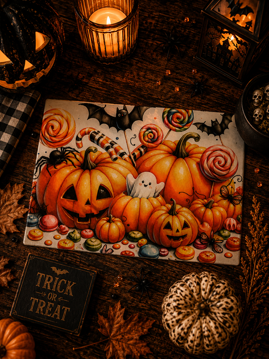 Halloween Glass cutting board
