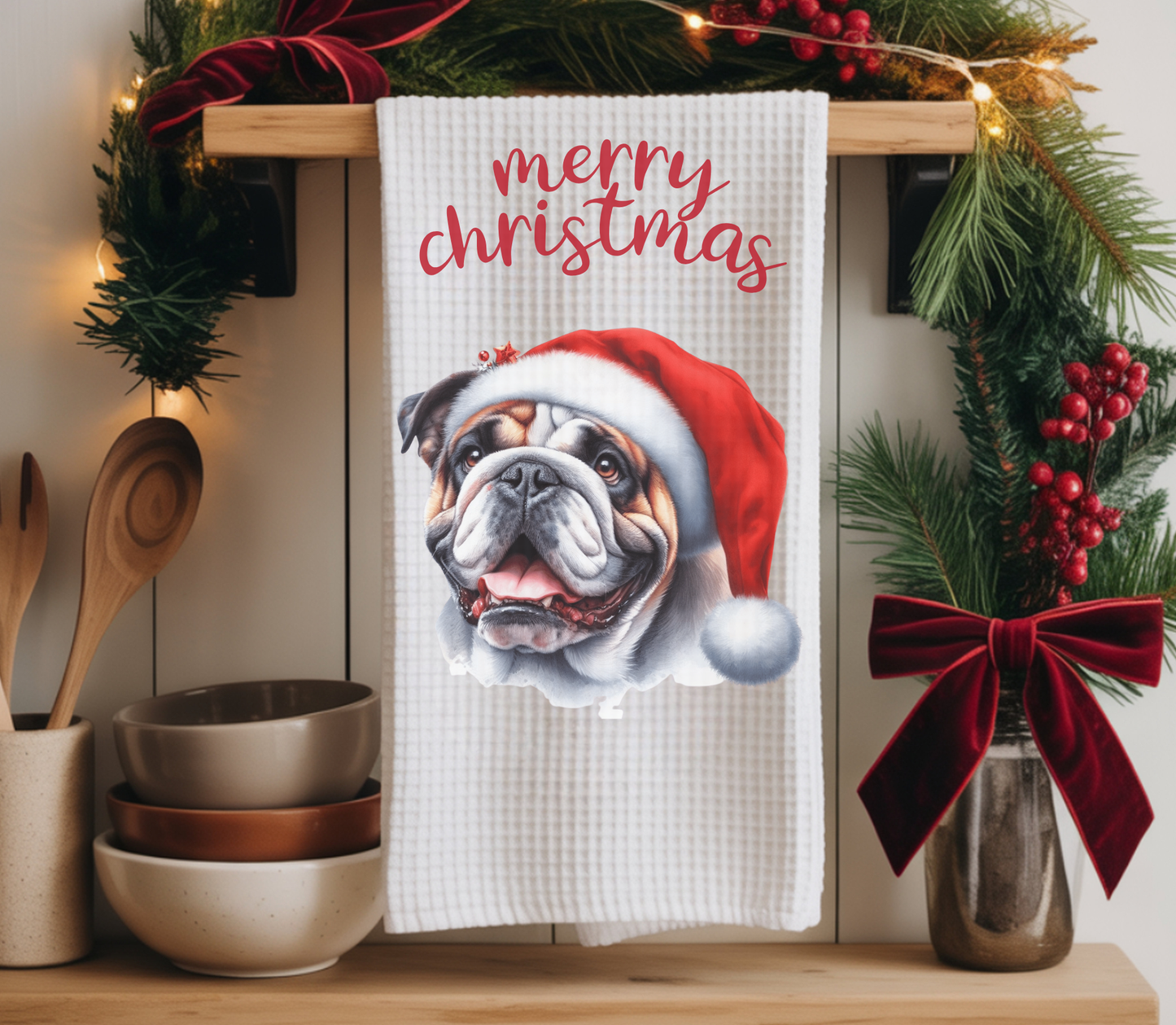 Christmas Dish Towels set