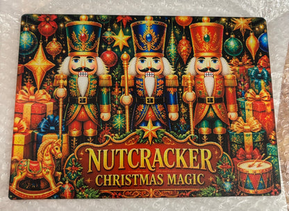 Nutcracker Glass Cutting Board