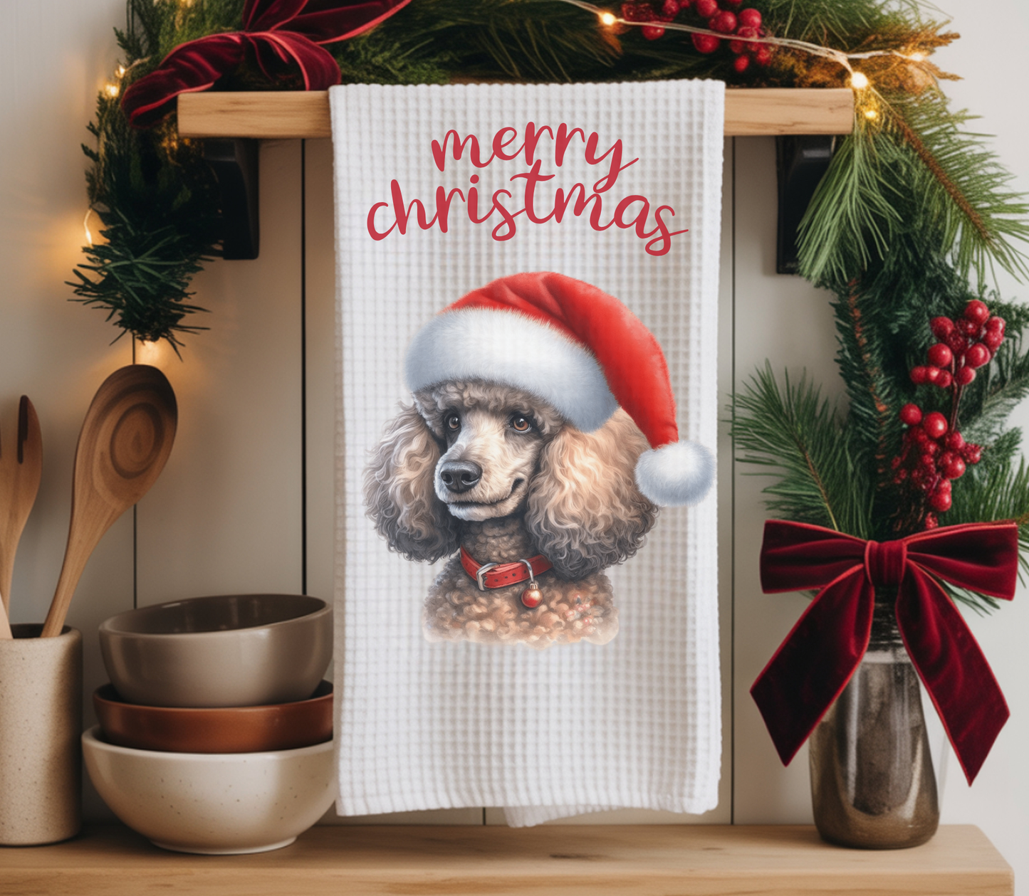 Christmas Dish Towels set
