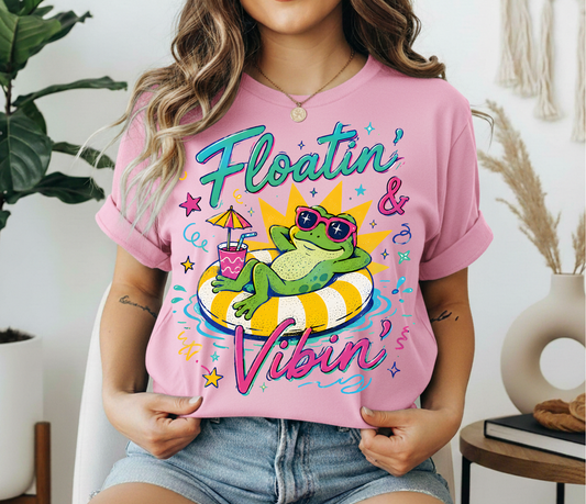 Floatin & Vibin Tshirt