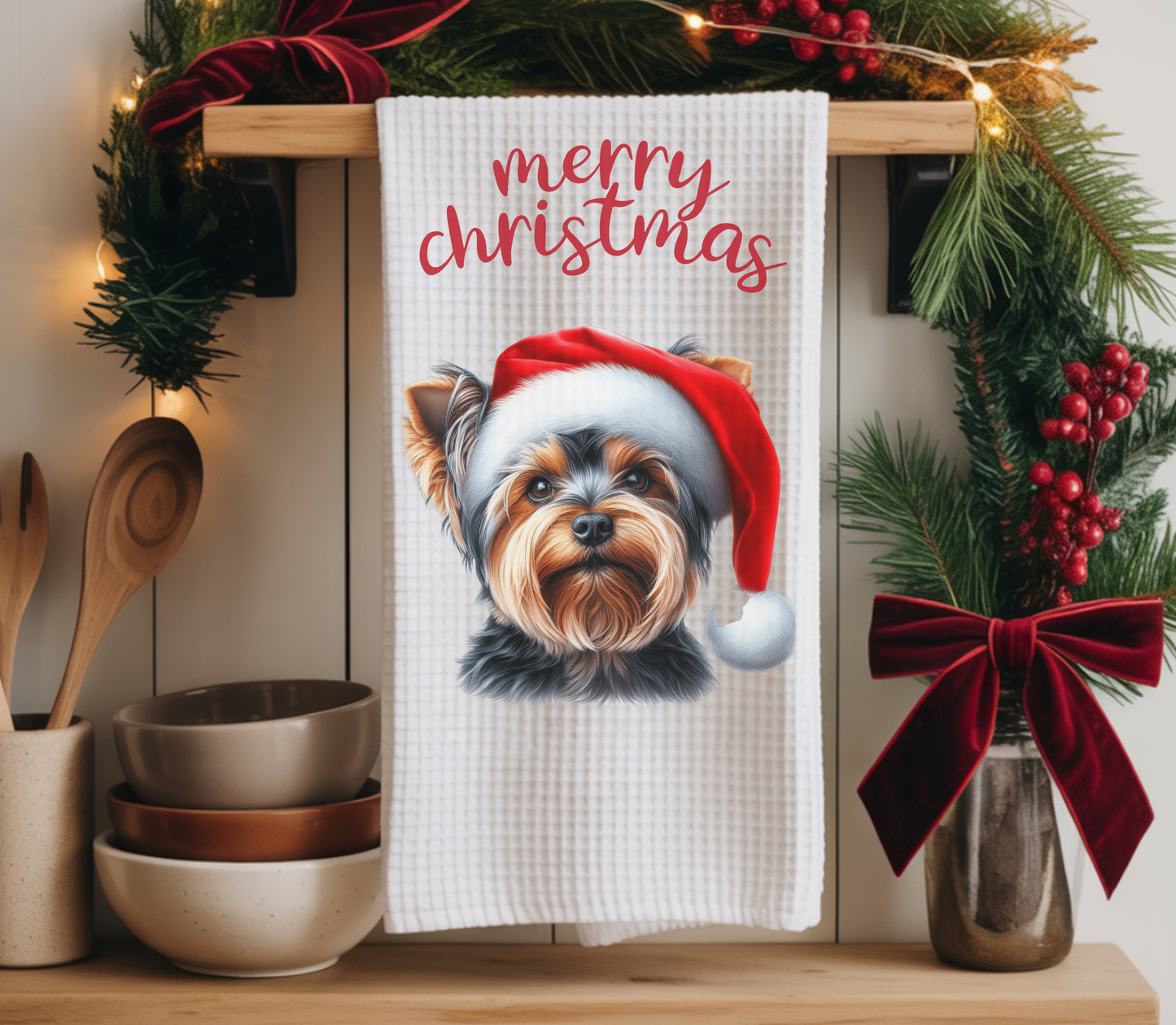 Christmas Dish Towels set