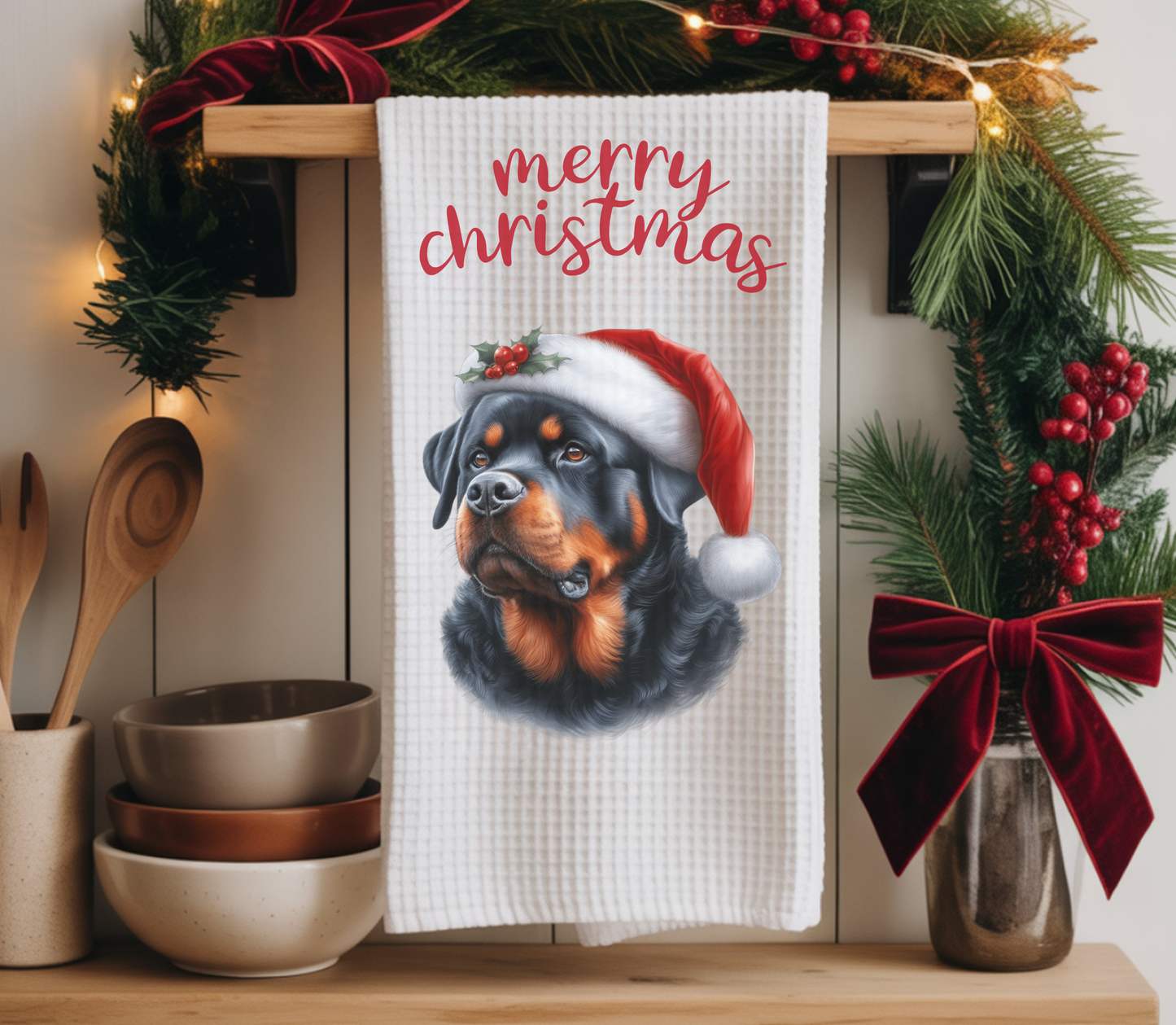 Christmas Dish Towels set