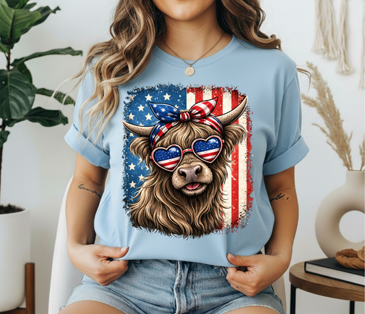 Highland Cow Tshirt