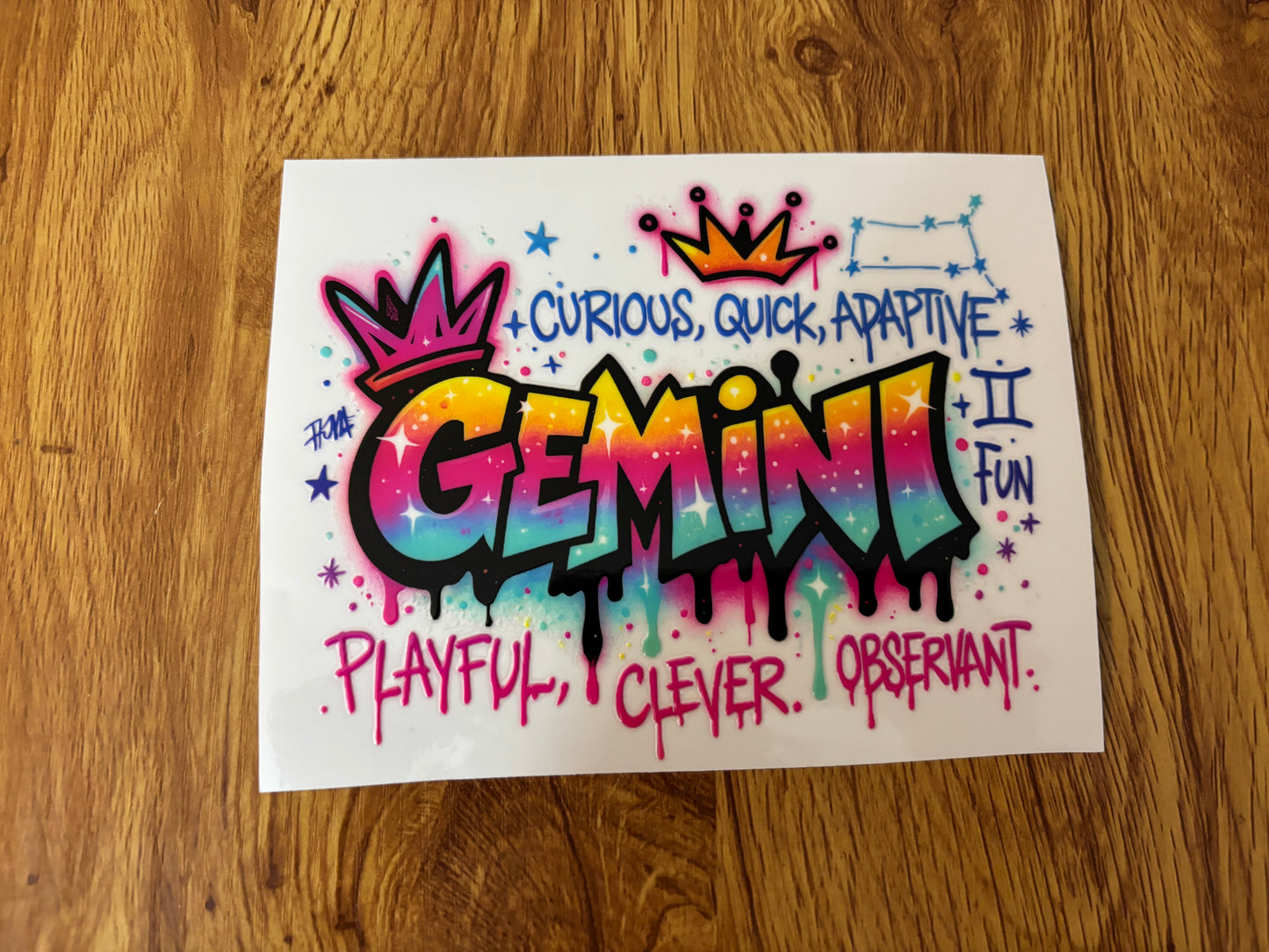 Gemini Cup Decal