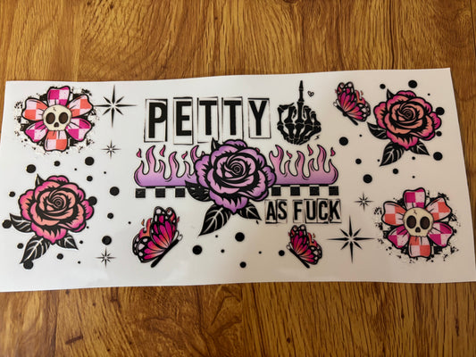 Petty Cup Decal