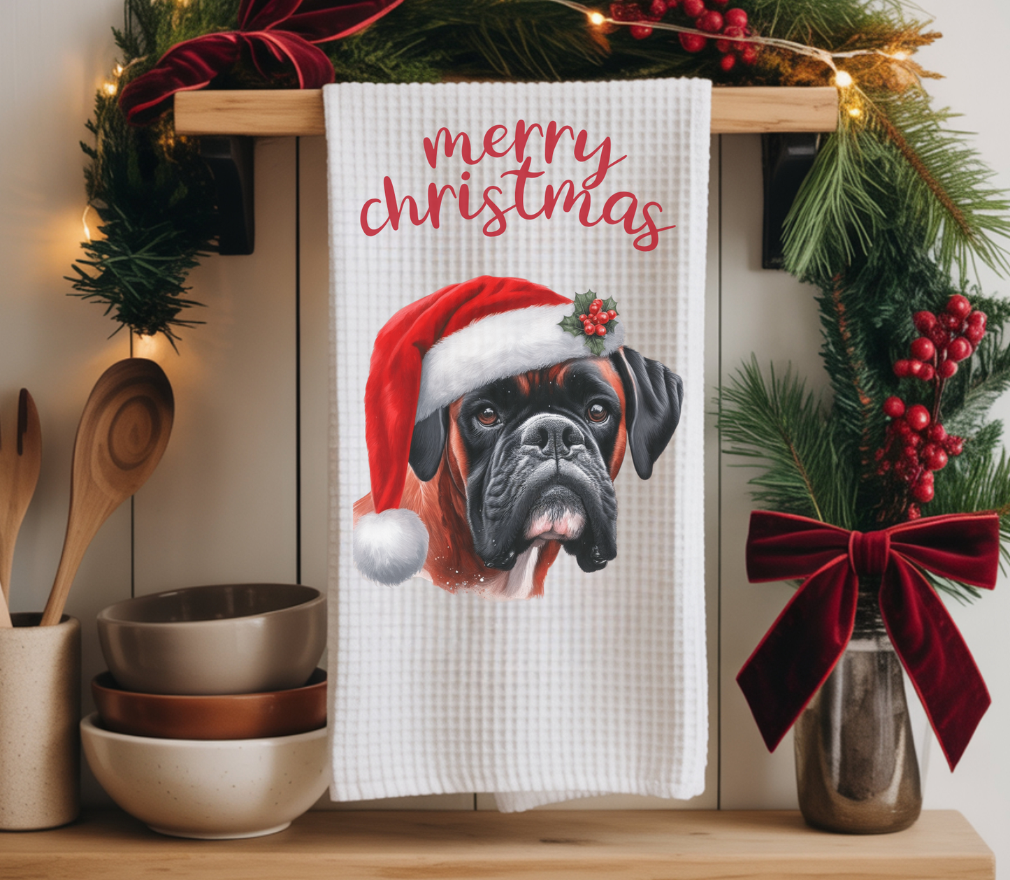 Christmas Dish Towels set