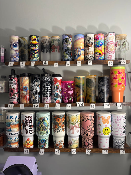 Live Oopsie tumbler sale 8/5