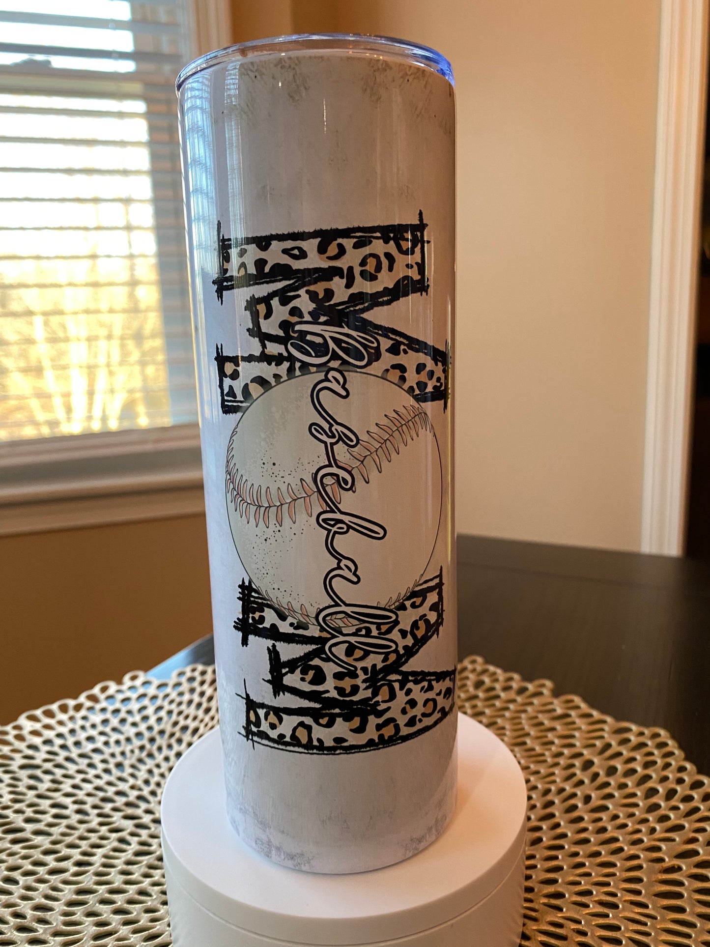 Baseball Mom Tumbler | Glitz & Glamour Tumblers