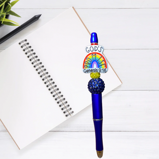 God’s Promise beaded pen | Glitz & Glamour Tumblers