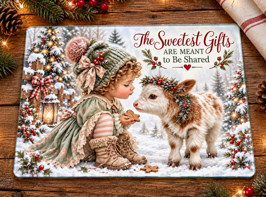 The Sweetest Gifts Glass Cutting Board