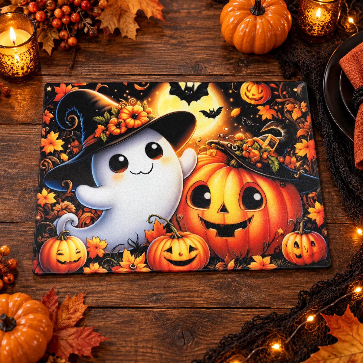 Halloween Ghost Cutting Board