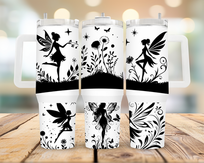 Fairy 40oz Tumbler | Glitz & Glamour
