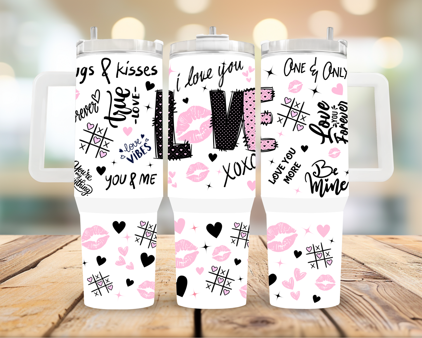40oz Valentine Love Tumbler