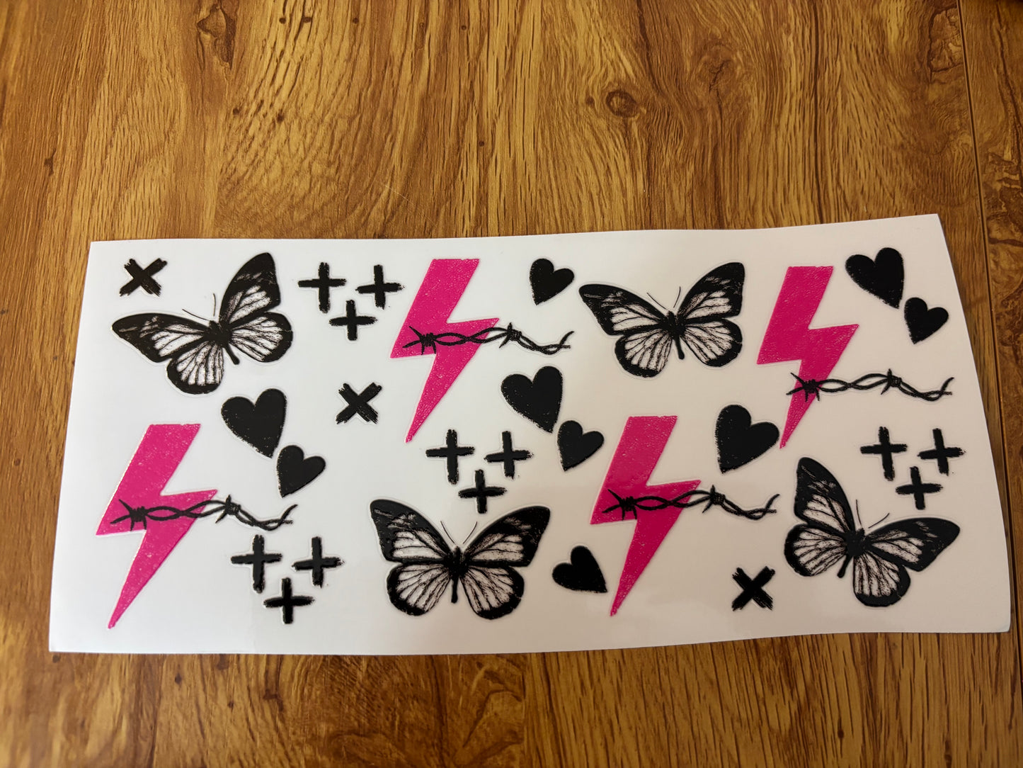 Butterfly Cup Decal
