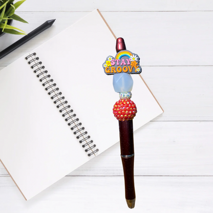 Stay Groovy Beaded Pen Glitz & Glamour Tumblers