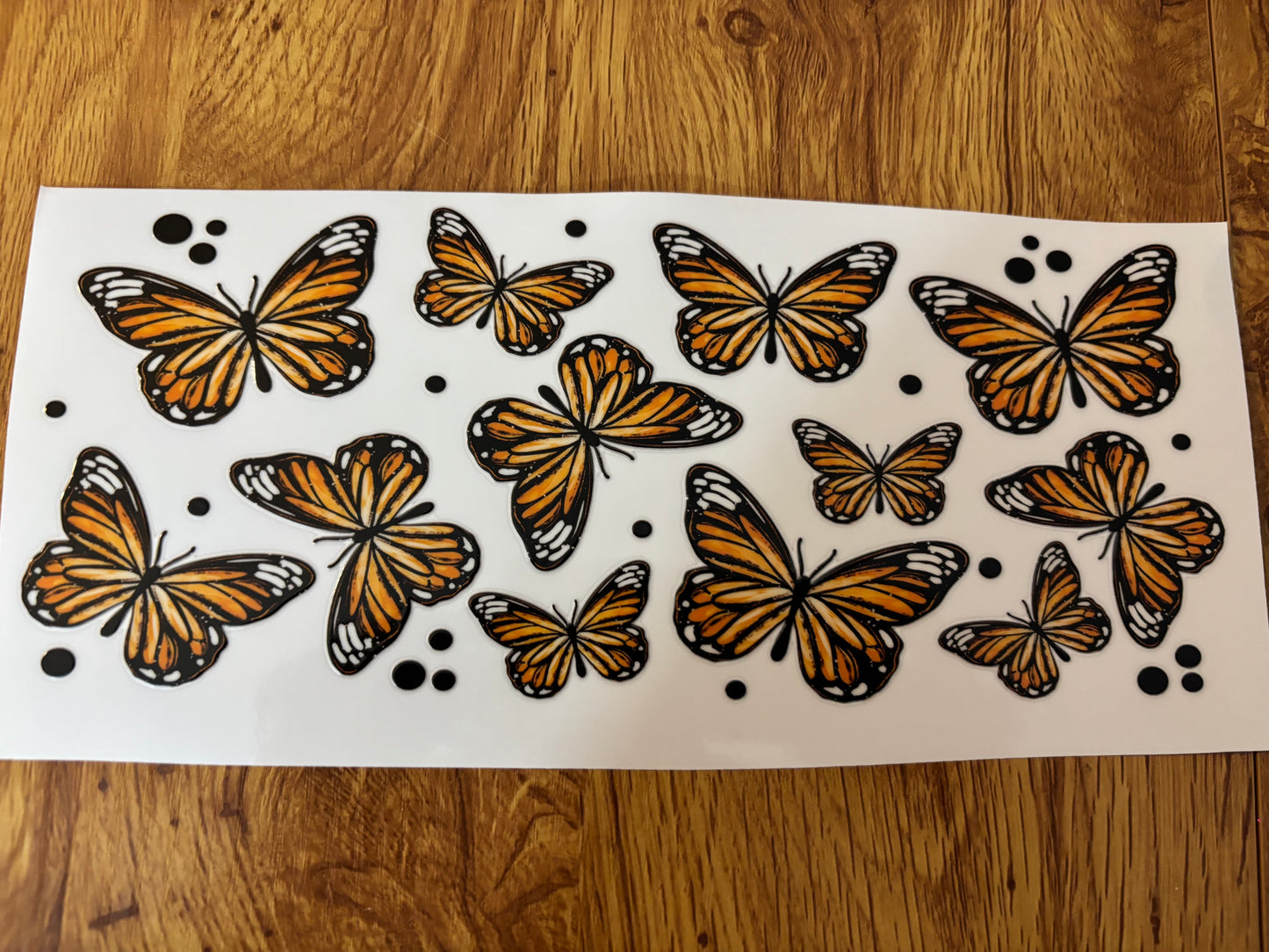 Butterfly Cup Decal