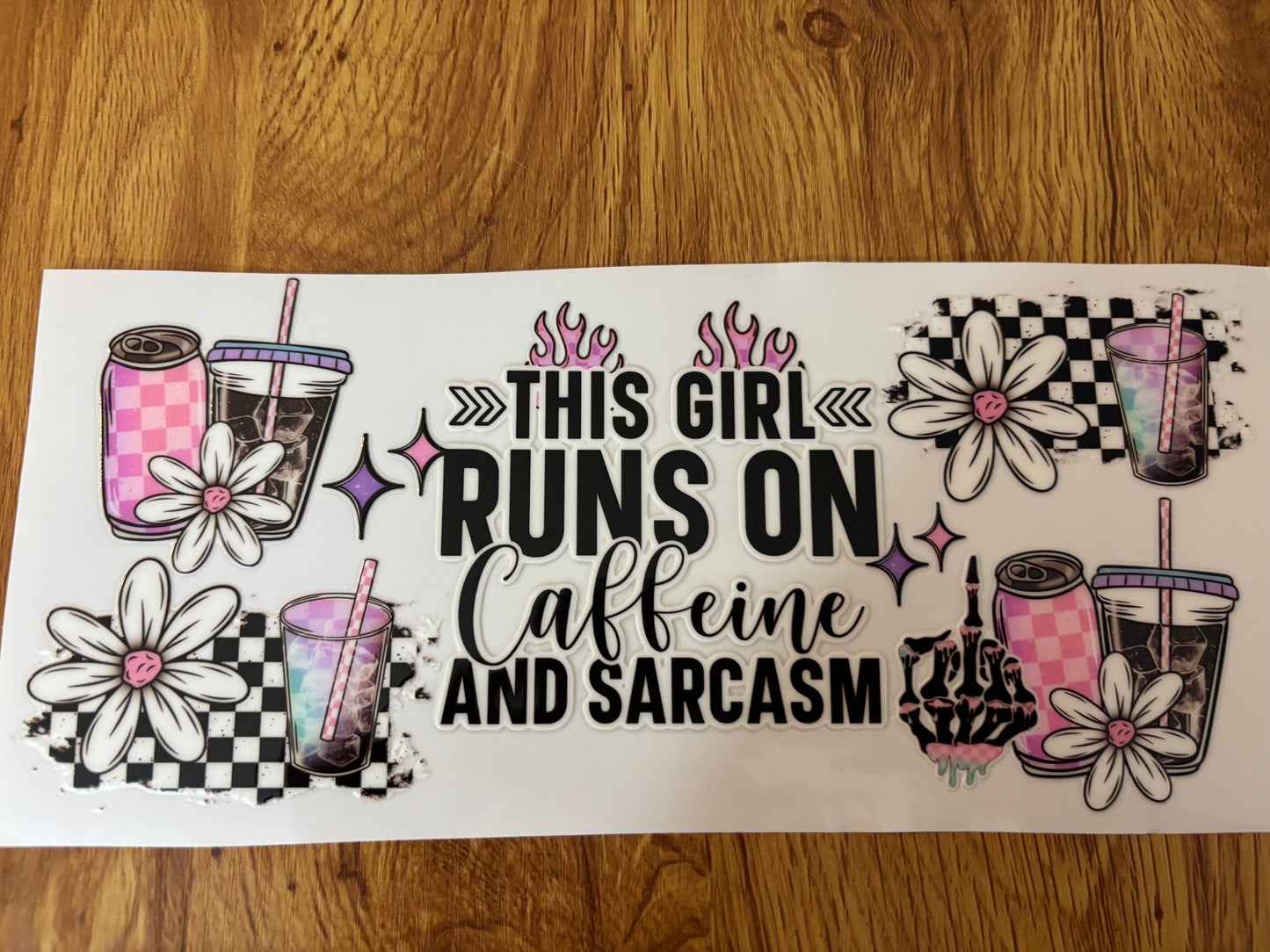 Caffeine and Sarcasm Cup Cecal