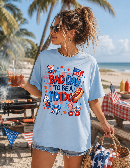Bad Day to Be a Hotdog Tshirt