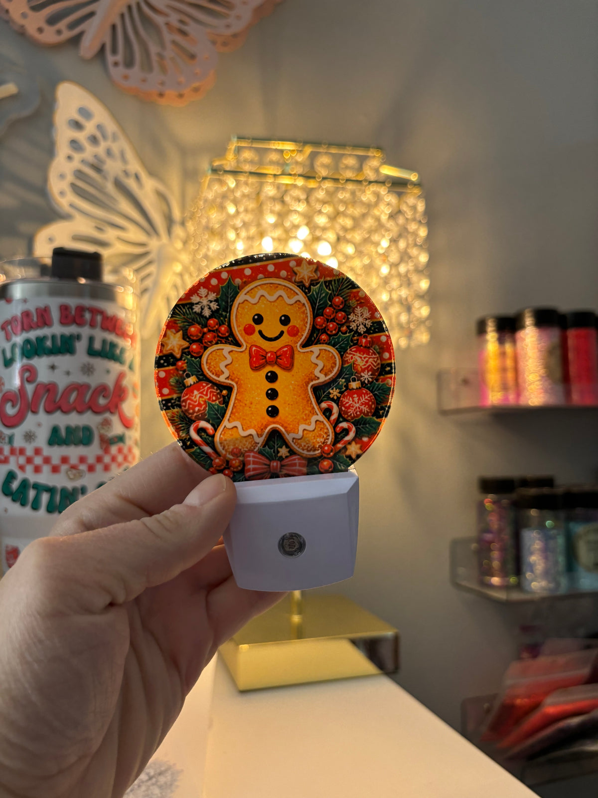 Gingerbread man Nightlight