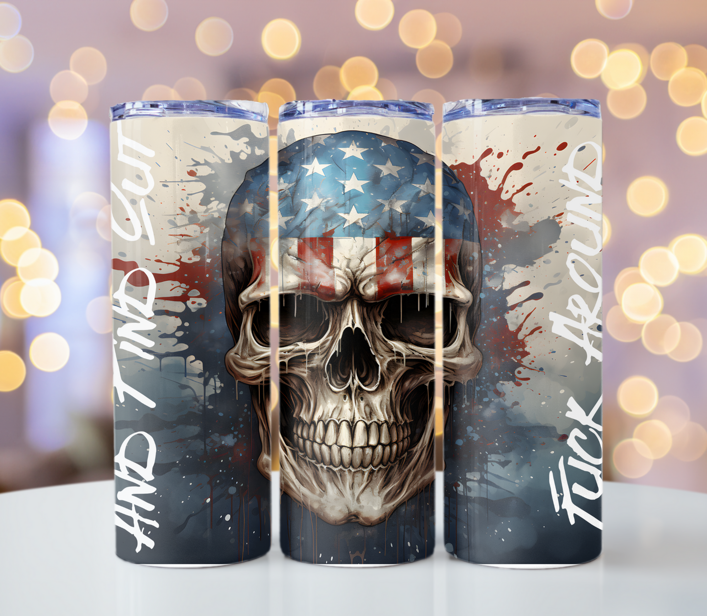 Skull Tumbler | Glitz & Glamour Tumblers