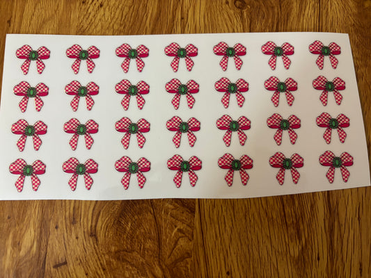 Western Bows Cup Decal