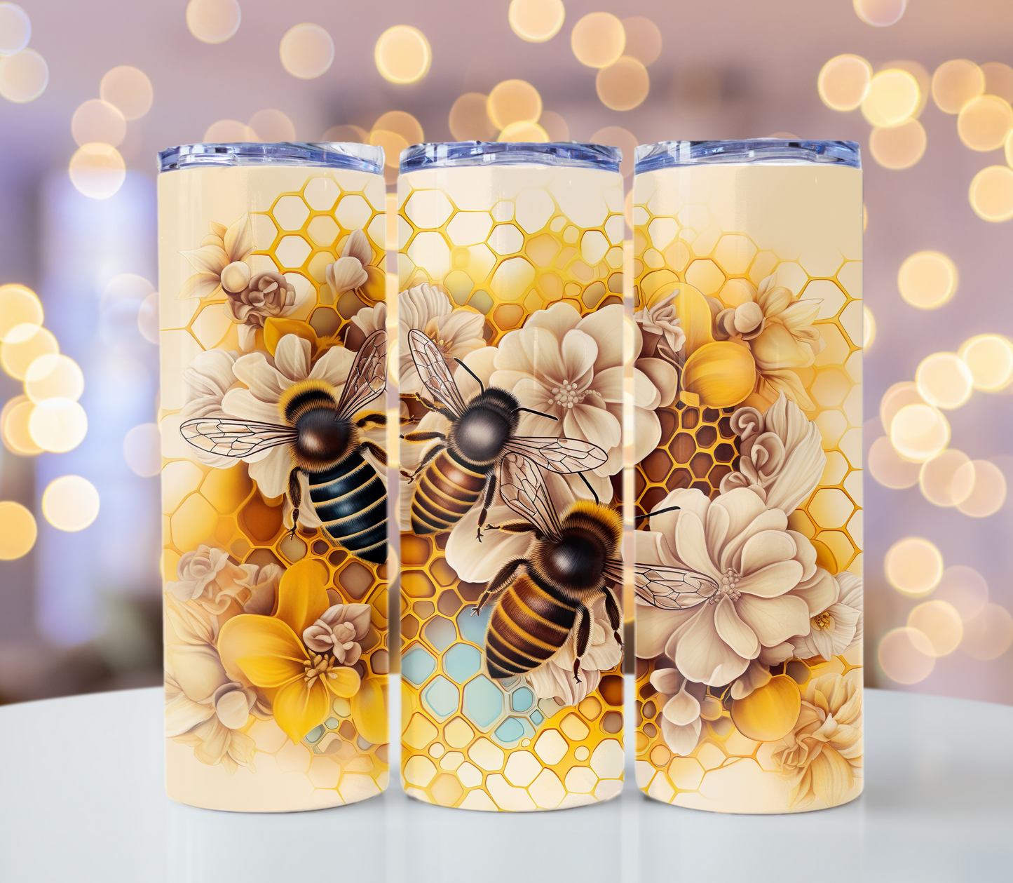 Bee Tumbler | Glitz & Glamour Tumblers