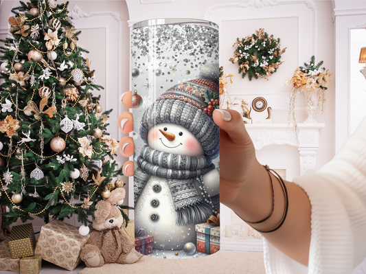 20oz Snowman Tumbler