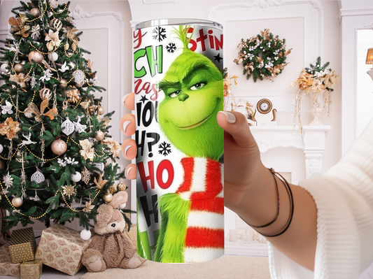 20oz Christmas Character tumbler
