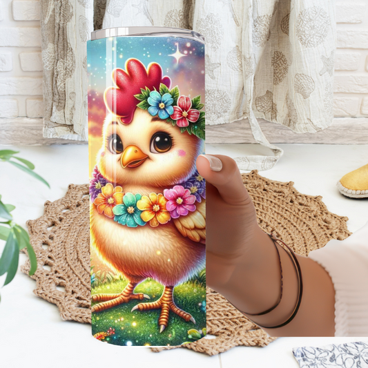 Tropical Chicken 20oz Tumbler | Glitz & Glamour