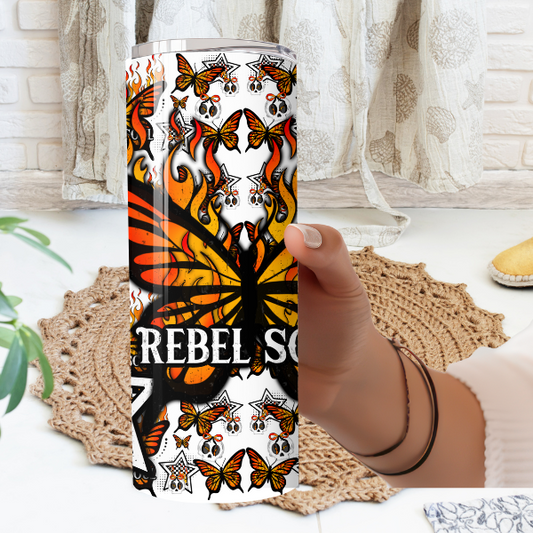 20oz Rebel Soul Tumbler | Glitz & Glamour