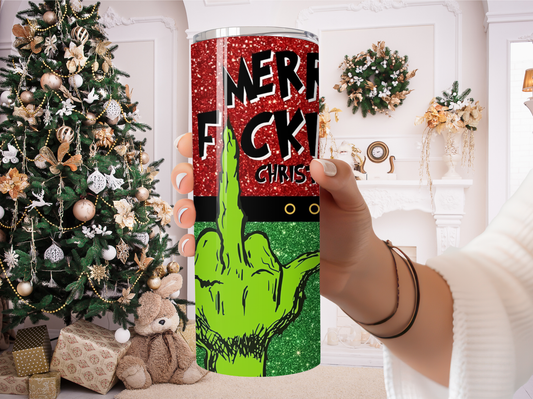 20oz Merry F*** Christmas Tumbler