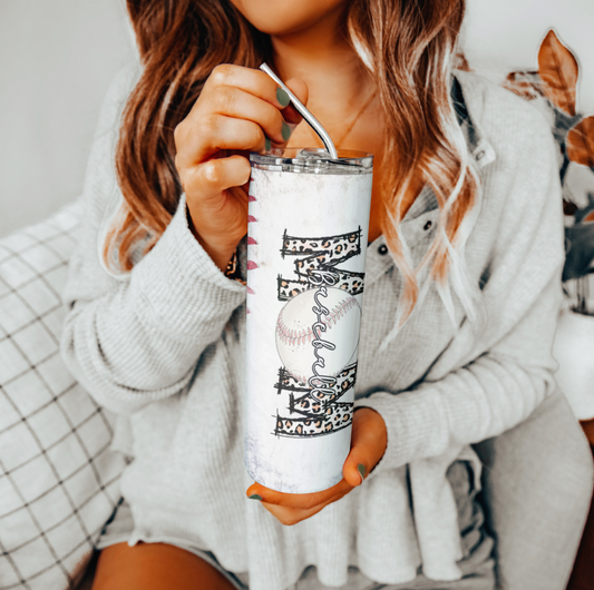 Baseball Mom Tumbler | Glitz & Glamour Tumblers