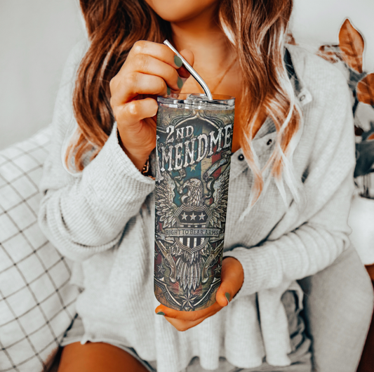 Second Amendment Tumbler | Glitz & Glamour Tumblers