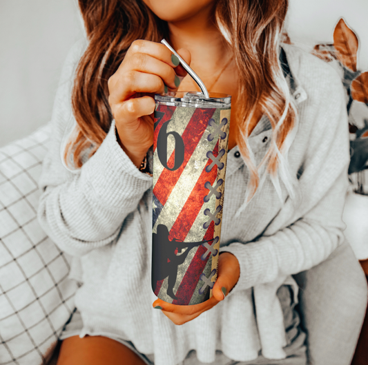 Flag 1776 Tumbler | Glitz & Glamour Tumblers