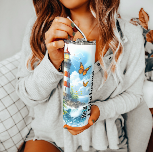 Be a Lighthouse in Someone's Storm Tumbler | Glitz & Glamour Tumblers