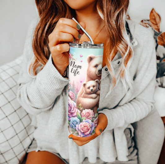 Bear Tumbler | Glitz & Glamour Tumblers