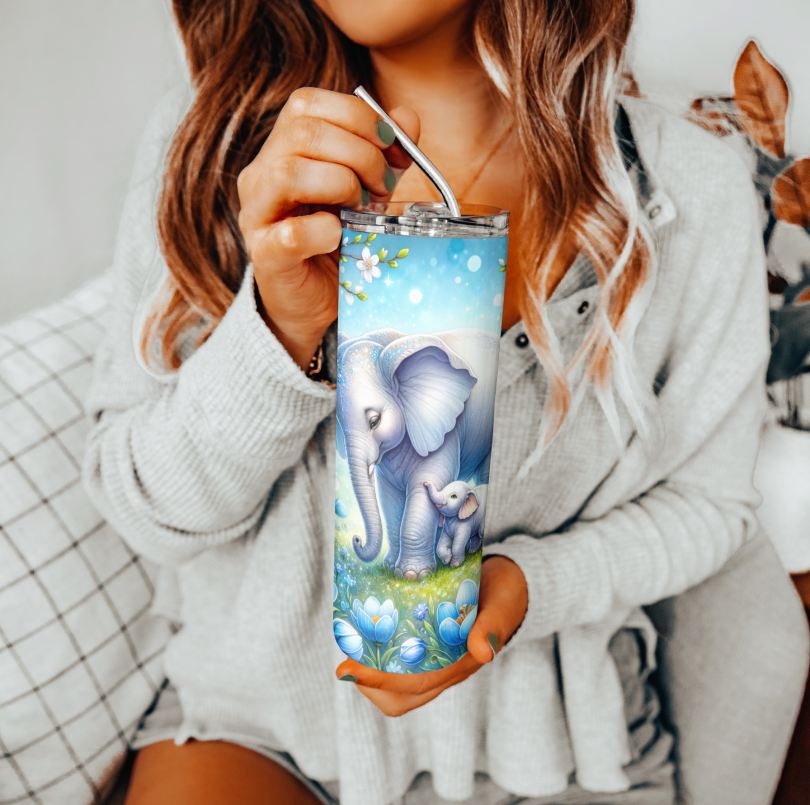 Elephant Tumbler | Glitz & Glamour Tumblers