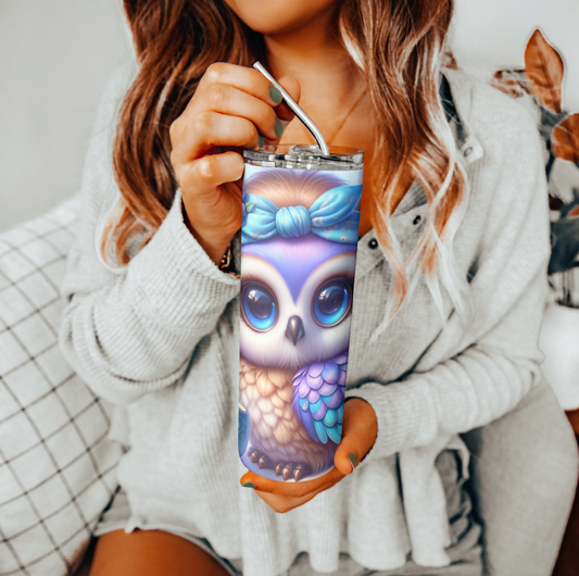 Owl Tumbler | Glitz & Glamour Tumblers