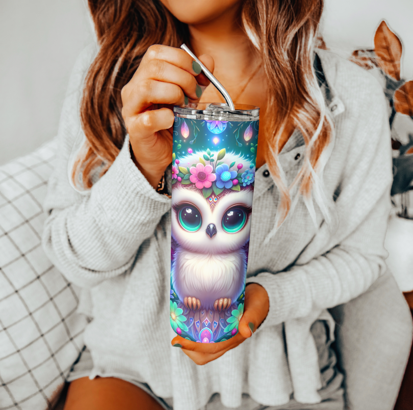 Owl Tumbler | Glitz & Glamour Tumblers