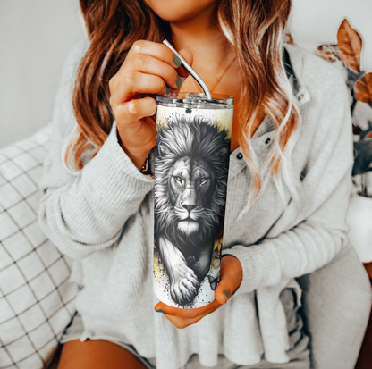 Lion Tumbler | Glitz & Glamour Tumblers