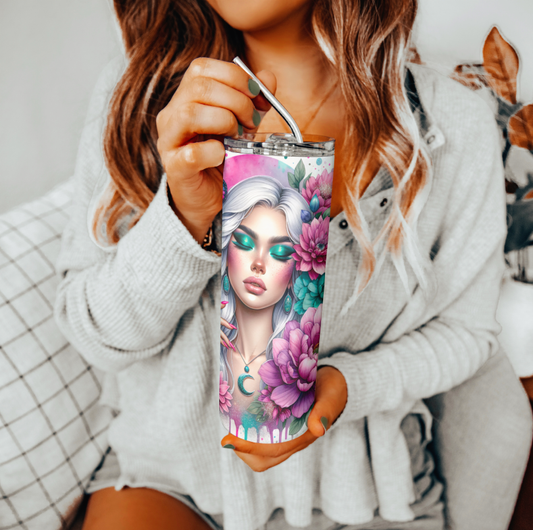 Just Breathe Tumbler |Glitz & Glamour Tumblers