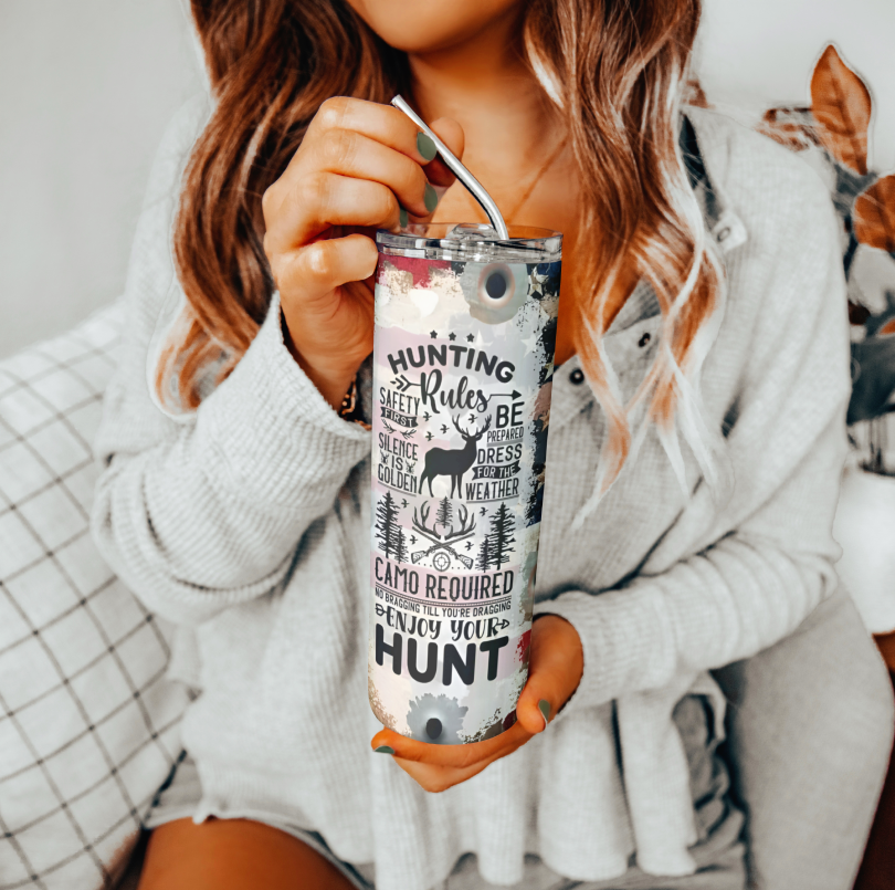 Hunting Design Tumbler | Glitz & Glamour Tumblers