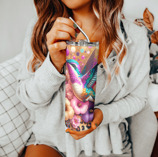 Hummingbird Tumbler | Glitz & Glamour Tumblers