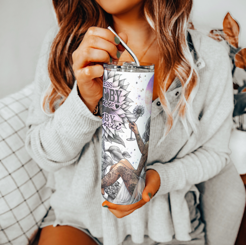 Happiness Is Not By Chance Tumbler | Glitz & Glamour Tumblers