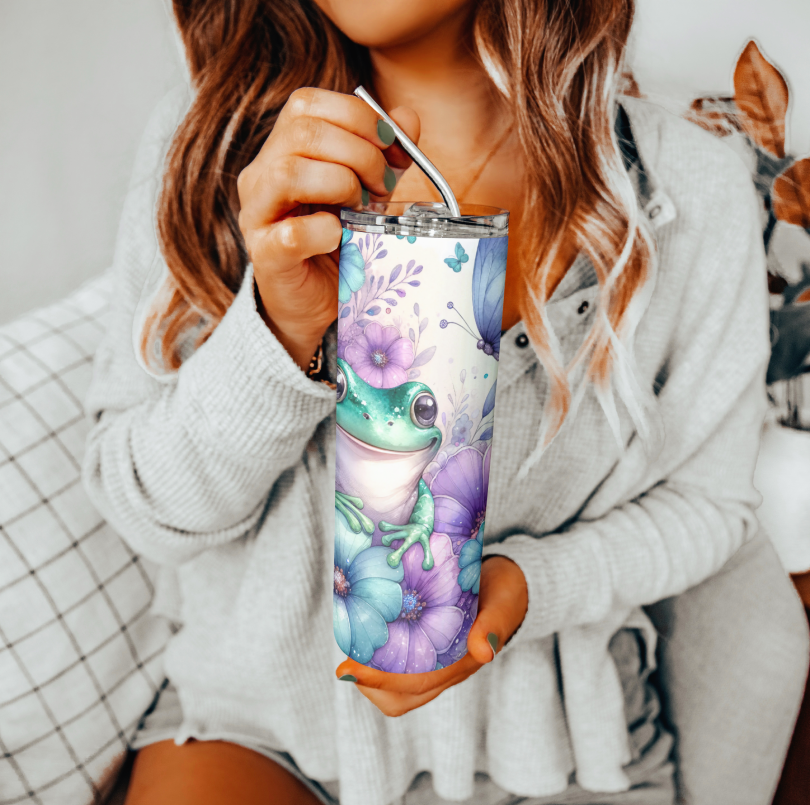 Frog Tumbler | Glitz & Glamour Tumblers