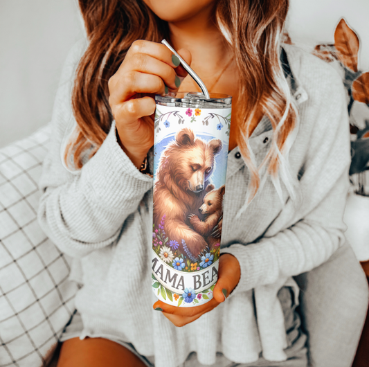 Mama Bear Tumbler | Glitz & Glamour Tumblers