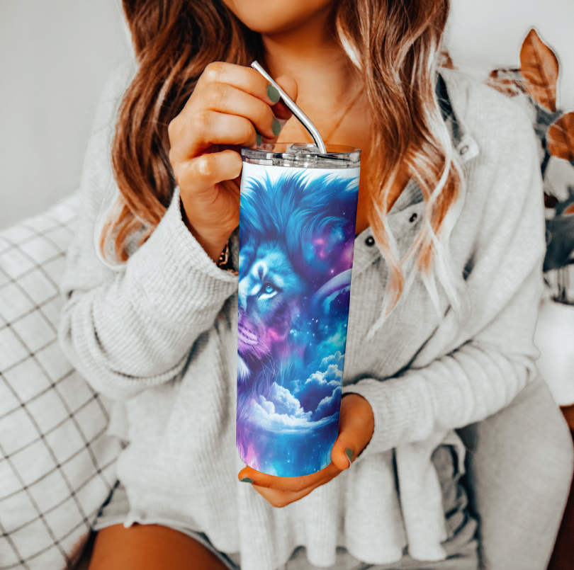 Lion Moon Tumbler | Glitz & Glamour Tumblers